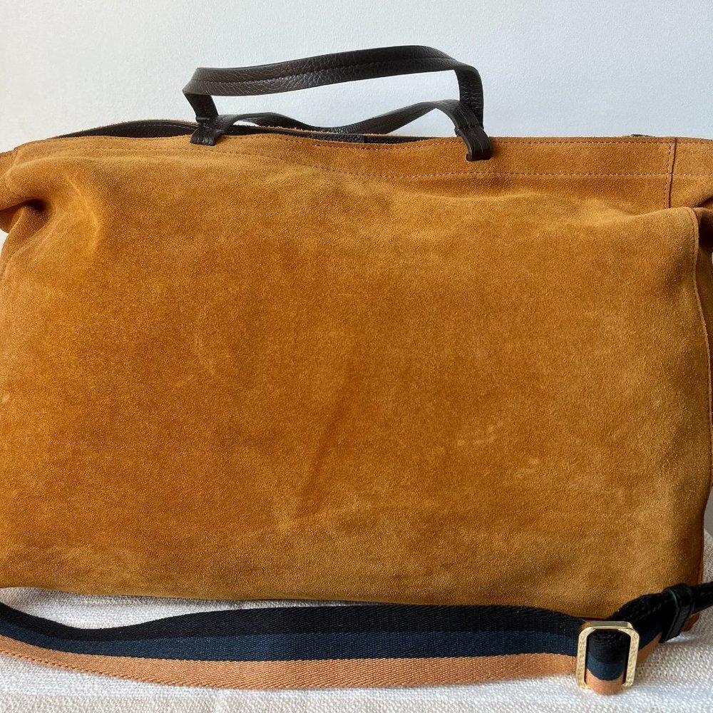 Mark and Graham Italian Suede Handbag (not monogrammed)